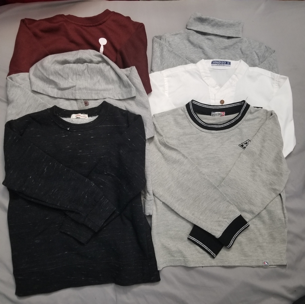 Bundle of Kids longsleeves (6pcs)